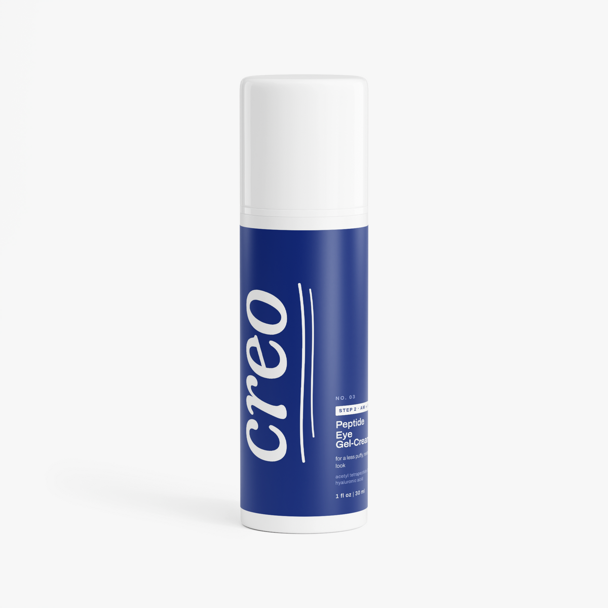 The 2-Minute Peptide Routine, step 2: creo Peptide Eye Gel-Cream