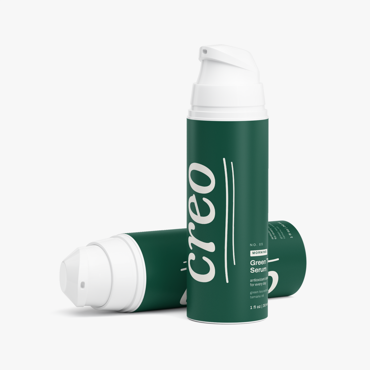 creo Green Tea Serum label details