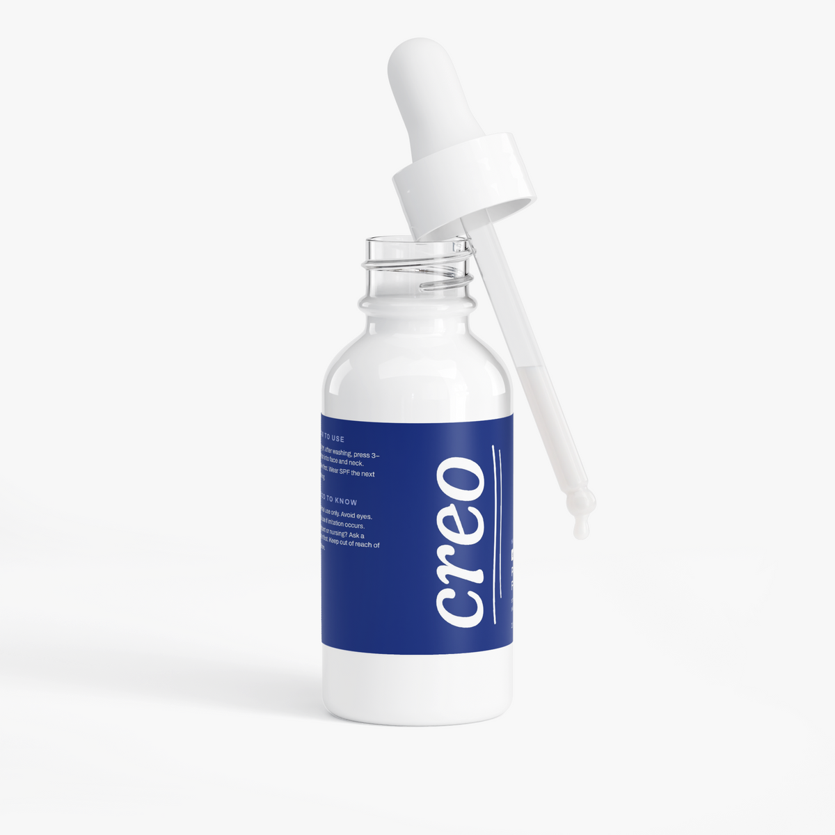 creo Peptide Face Serum, night serum for men