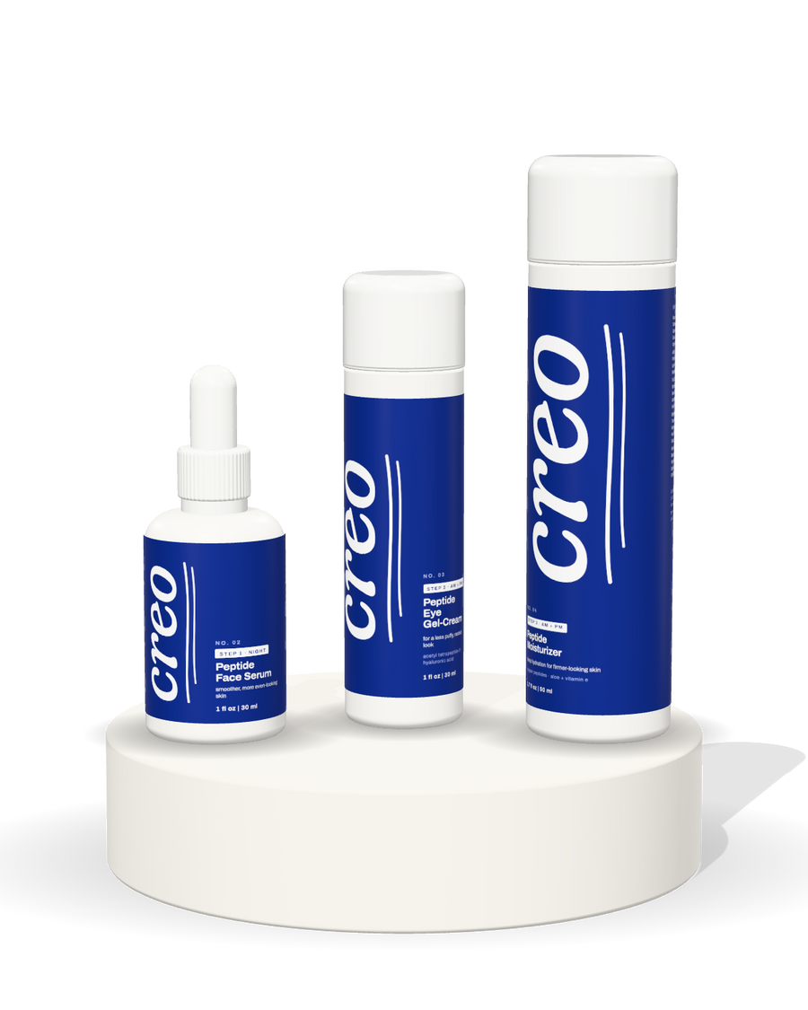 The 2-Minute Peptide Routine on the creo stand